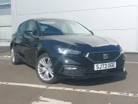 Begagnad Seat Leon SE Dynamic 130 HK (95 kW) 2023 Svart Halvkombi