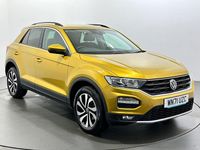 Used VW T-Roc Active 150 HP (110 kW) 2021 Yellow SUV