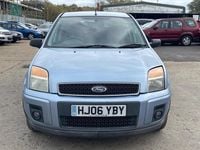 Used Ford Fusion Zetec 2006 Blue Hatchback