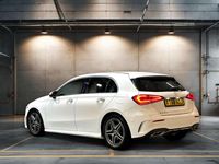 Used Mercedes A180 AMG Line Premium 116 HP (85 kW) 2018 White Hatchback