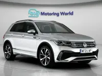 Used VW Tiguan R-line 150 HP (110 kW) 2021 Silver SUV
