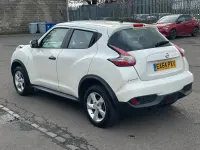Used Nissan Juke Visia 92 HP (67 kW) 2014 White SUV
