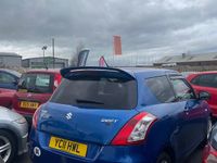 Używany Suzuki Swift SZ4 2011 Niebieski Hatchback