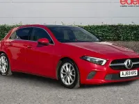 Used Mercedes A180 Premium Plus 116 HP (85 kW) 2020 Red Hatchback