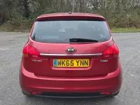 Used Kia Venga 90 HP (66 kW) 2016 Red Hatchback