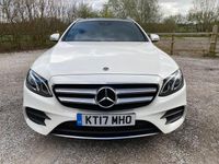 Used Mercedes E220 AMG Line Premium 2017 White Estate