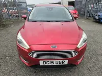 Used Ford Focus Titanium X 2015 Red Hatchback