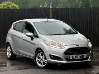 Used Ford Fiesta Zetec 2017 Silver Hatchback
