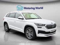 Used Skoda Kodiaq Dynamic 190 HP (139 kW) 2022 White SUV