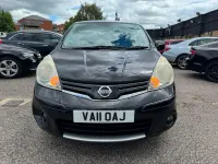 Used Nissan Note N-TEC 110 HP (80 kW) 2011 Black Hatchback