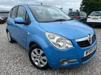 Used Vauxhall Agila Design Edition 2009 Blue MPV