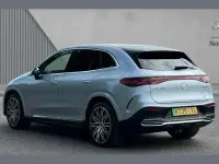 Used Mercedes EQE500 AMG line 300 kW (408 HP) 2025 Metallic paint hightech silver SUV