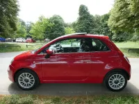 Used Fiat 500 Lounge 69 HP (50 kW) 2014 Red Hatchback