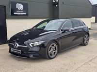 Used Mercedes A200 AMG line 163 HP (119 kW) 2019 Black Hatchback