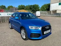 Used Audi Q3 S-Line 184 HP (135 kW) 2015 Blue SUV
