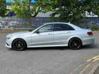 Usado Mercedes E350 AMG 258 HP (189 kW) 2016 Prateado Sedan