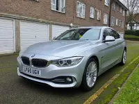 Used BMW 420 Luxury Line 190 HP (139 kW) 2015 Silver Coupe