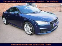 Used Audi TT Sport 245 HP (180 kW) 2019 Blue Coupe