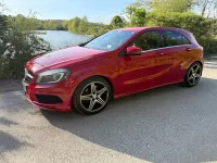 Used Mercedes A250 AMG 218 HP (160 kW) 2013 Red Hatchback