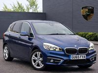 Used BMW 218 Luxury Line 2015 Blue Hatchback