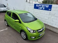 Used Vauxhall Viva 75 HP (55 kW) 2015 Green Hatchback
