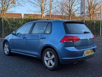 Used VW Golf VII Match 150 HP (110 kW) 2014 Blue Hatchback