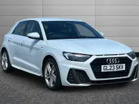Used Audi A1 Sportback S-Line 108 HP (79 kW) 2023 Glacier white Hatchback