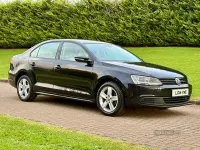Used VW Jetta SE 105 HP (77 kW) 2014 Black Sedan