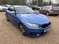 Used BMW M235 Sport Line 2014 Blue Coupe