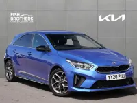 Begagnad Kia Ceed GT-Line 140 HK (102 kW) 2020 Blå Halvkombi