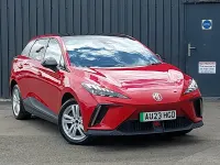 Used MG MG4 EV Trophy 149 kW (203 HP) 2023 Red Hatchback