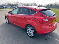 Used Ford Focus Zetec 2014 Red Hatchback