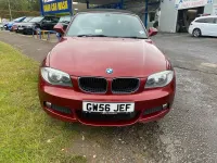 Used BMW 120 Cabriolet M Sport 2012 Red Cabriolet
