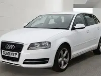 Used Audi A3 102 HP (75 kW) 2010 White Hatchback