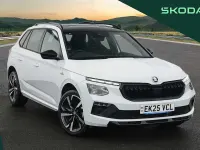 Used Skoda Kamiq Monte Carlo 115 HP (84 kW) 2025 Moon white metallic SUV