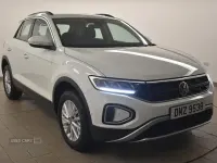 Used VW T-Roc Life 150 HP (110 kW) 2024 White SUV