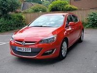 Used Vauxhall Astra 2013 Red Hatchback