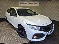 Used Honda Civic Sport 126 HP (92 kW) 2018 White Hatchback