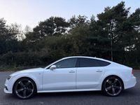 Used Audi A7 Sportback Black Edition 272 HP (200 kW) 2016 White Hatchback