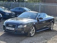 Used Audi A5 Cabriolet S-Line 2010 Black Cabriolet