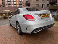 Used Mercedes C220 AMG Line Premium 2019 Silver Sedan