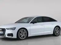 Used Audi A6 Black Edition 204 HP (150 kW) 2020 White Sedan