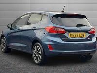 Used Ford Fiesta Titanium 125 HP (91 kW) 2023 Chrome blue Hatchback