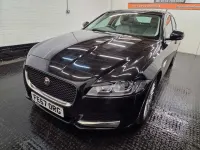 Używany Jaguar XF Prestige 200 KM (147 kW) 2017 Czarny Sedan/Limuzyna