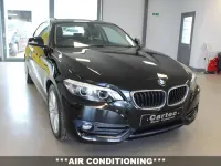 Begagnad BMW 218 Sport Line 150 HK (110 kW) 2019 Svart Sportkupé