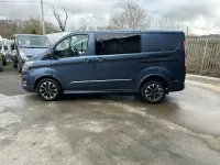 Used Ford Transit Custom Sport 170 HP (125 kW) 2022 Blue Van