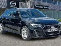 Used Audi A1 Sportback S-Line 110 HP (80 kW) 2022 Black Hatchback