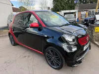 Used Smart ForFour Brabus 90 HP (66 kW) 2017 Black Hatchback