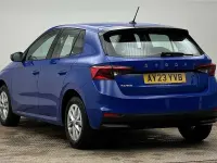 Used Skoda Fabia Comfort 59 HP (43 kW) 2023 Energy blue Hatchback