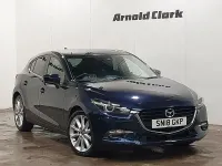 Used Mazda 3 Inclusive 120 HP (88 kW) 2018 Blue Hatchback
